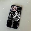 The-Clowns-horrors-T-Terrifier Black Silicone Hard Plastic Phone Case For Iphone 17 Air 16 15 14 13 12 11 Pro Max PC+TPU Cover