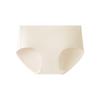 Xingmian Women's AAAAA Antibacterial Combed Cotton Seamless Mid-Waist Briefs