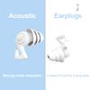 Three-layer Silicone Noise Reduction Earplugs Soft Comfortable Anti-noise Soundproof Reusable Washable Sleeping Mute Earplugs