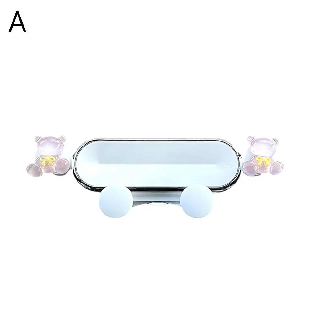 Креативный мультяшный зажим для воздуховыпускного отверстия автомобиля, дизайн астронавта, фиксированный держатель для телефона в автомобиль, милый кронштейн, мобильная навигация N7G0