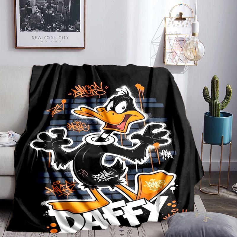 Tazma-nian Devil Spray Art Throws Blanket Flannel Blankets Plush for Couch Bed Gifts for Men Women Travel picnic blanket Christmas fan gifts