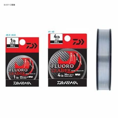 DAIWA Флюорокарбоновый поводок Gekkabijin Fluoro Leader 3lb. 30м Натуральный Прозрачный