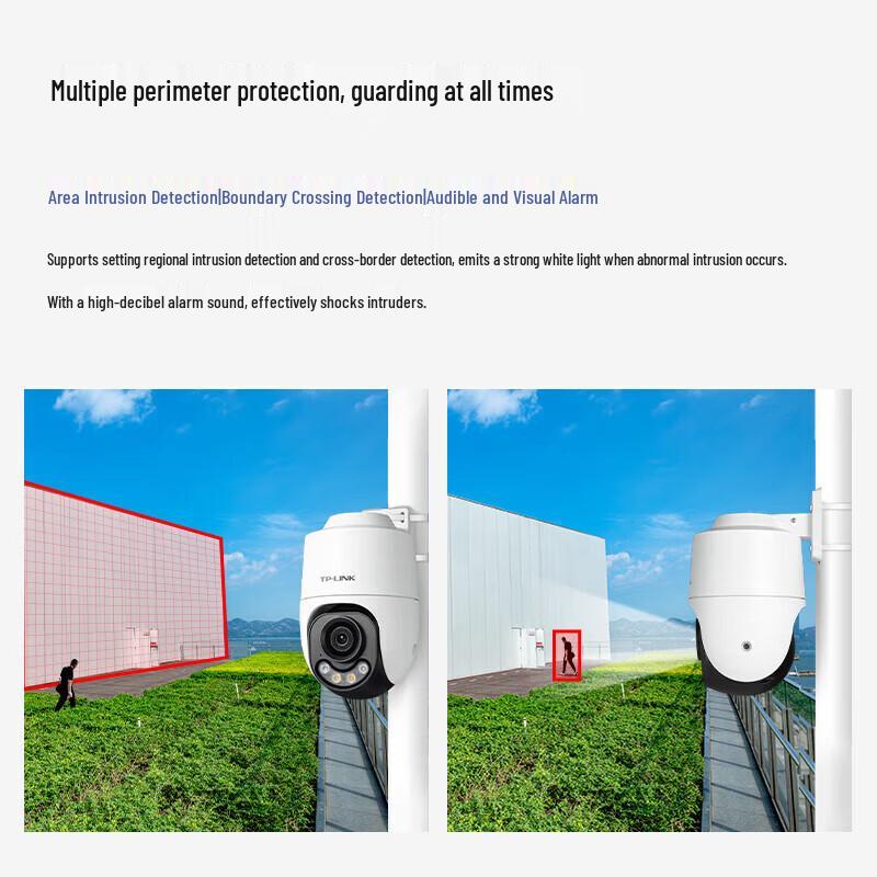 TP-LINK TL-IPC642X-F4GE 4MP 4G Dome Security Camera with Free Data (CN version)