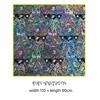 K-Серия Шедевров №. 39 – Ирволь-Обон Сипчансэндо Традиционная корейская ткань с узором (110 см × 90 см)