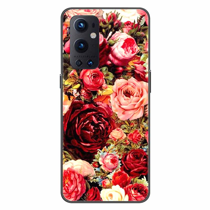 For OnePlus 9 Pro Case Shockproof Soft silicone TPU Back Cover For One Plus 9 Pro Phone Cases for OnePlus 9RT 5G 9R Cute Case