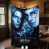 1 шт. Гарри Поттер, Узник Азкабана, уличный фланелевый плед, для всех сезонов, мягкое тепло, декор для дома 1031243