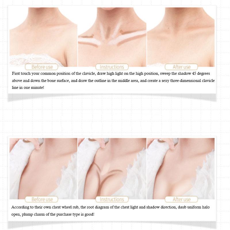 Double-Head Stereo Light and Shadow Concealer Stick Light and Long-lasting Concealer Cream