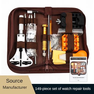 Комплект для ремонта часов. Набор запасных частей со съемным ремешком. Комплект для ремонта часов из 149 предметов.