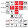 Clamp Meter Multimeter Digital Tester Counts AC/DC Voltage voltmeter Hz Capacitance NCV Ohm Diode Tester Tools
