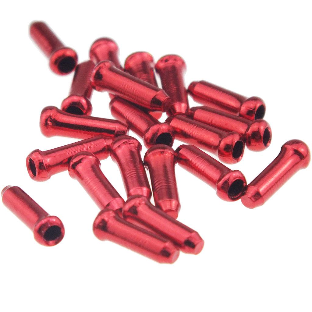 Anodized Aluminum Cable End Cap for Bike Brake & Shift Cables