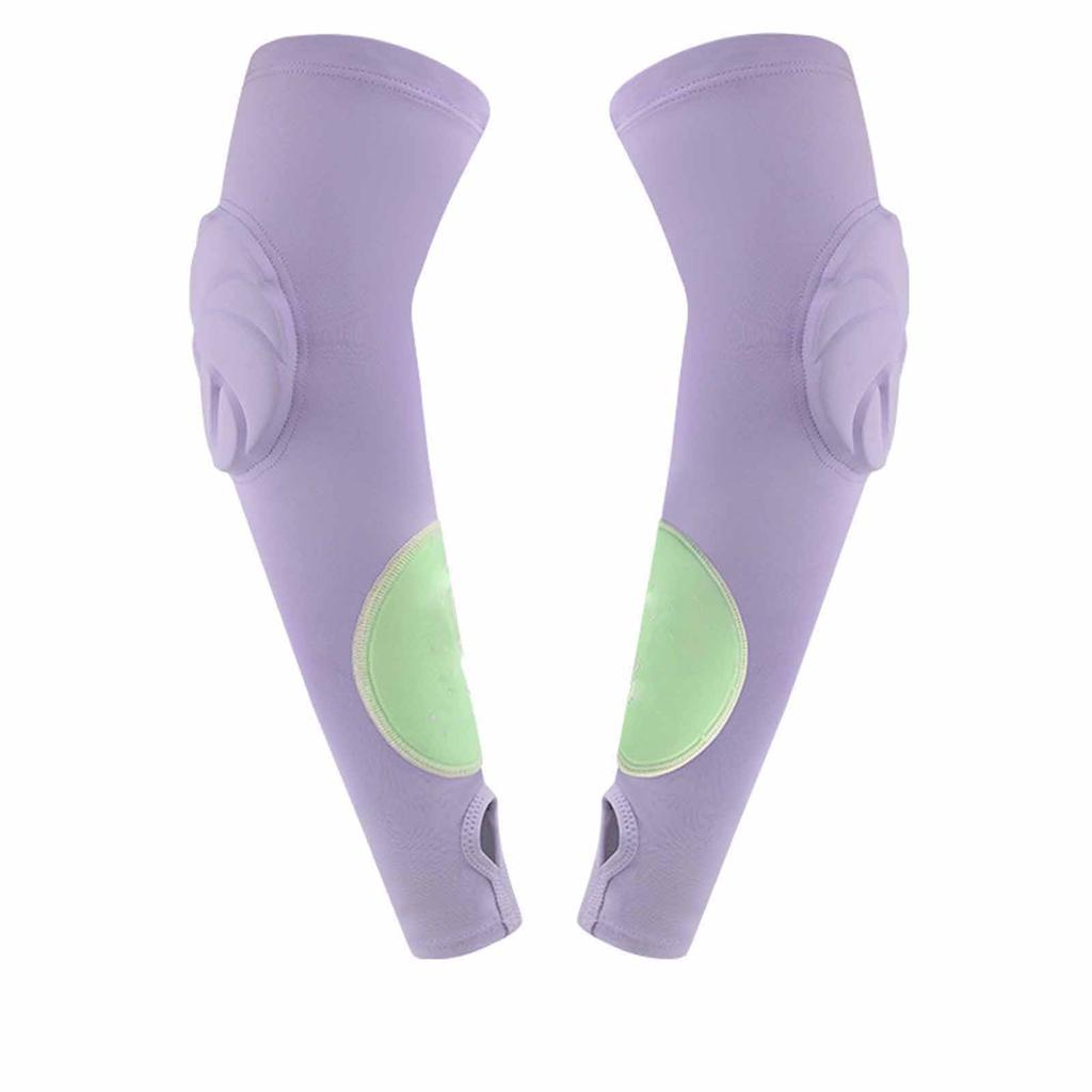 Толстый налокотник для волейбола - Защитный рукав от столкновений, Эластичный спортивный налокотник, Защита пальцев, локтей, запястий для тренировок и соревнований