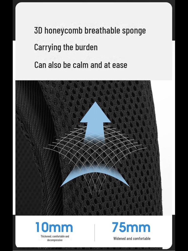 High-End Waterproof Commuter Backpack for Men and Women - Fashionable Travel and Work Bag