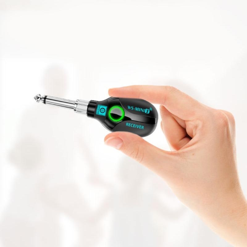 2,4 ГГц Аксессуары для электрогитары Беспроводная система передатчика и приемника для беспроводного усилителя Гитарные разъемы