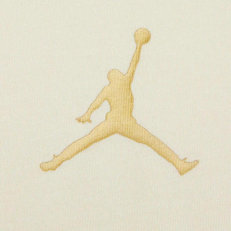 Мужская футболка оверсайз с круглым вырезом Air Jordan 'Бежевая' FQ0359-113