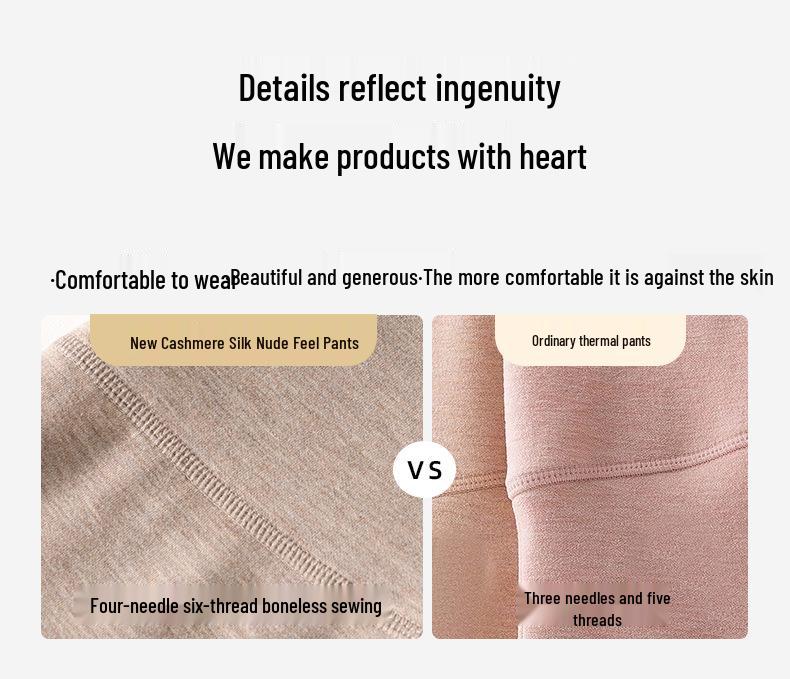 Мама и Малыш Кашемир Шелк Высокая Посадка Теплые Леггинсы - Женские Антибактериальные Осенние Брюки с Немецким Вельветом