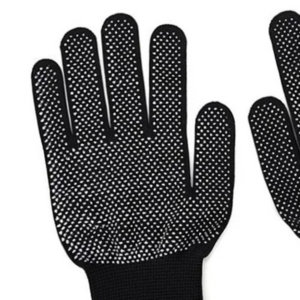 Soft Heat Proof Gloves Non-Slip Curling Iron Gloves Styling Tool Hair Styling Gloves Salon Use