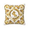 Rococo Kaleidoscopic Floral Cushion Cover 45x45cm European Baroque Art Velvet Nordic Throw Pillow Living Room Decoration