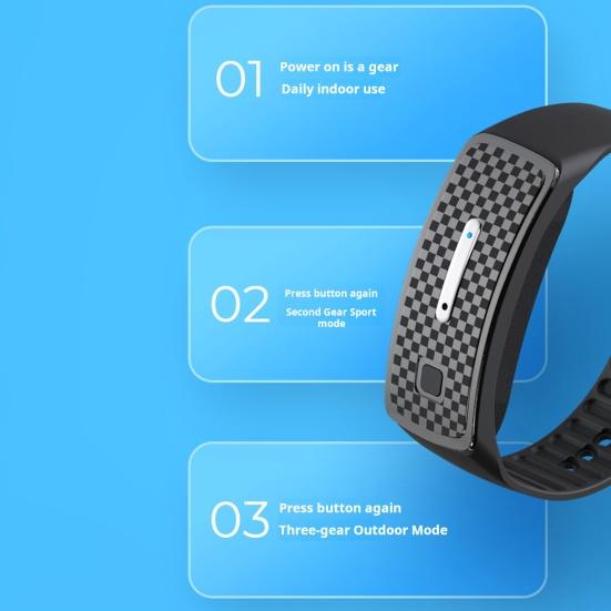 Ultrasonic Anti-mosquito Bracelet Rechargeable Mosquito Repellent Wristband Waterproof Long-lasting Electronic Wristband for All Ages