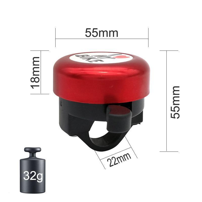 Милый велосипедный звонок на руль, громкий звуковой сигнал, предупреждение, мини-детский велосипедный звуковой сигнал, велосипедное кольцо, детские аксессуары для велосипеда