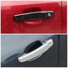 Для Vauxhall Antara Corsa Zafira MK2 Signum Carbon Fibre Color Modify Refit Chrome Door Handle Cover Trim Protection Sticker