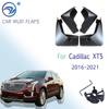 4pcs/set Car Front Rear Splash Guard Mud Flaps for Cadillac XT5 2016 2017 2018 Mudgaurds Fender Mudlflap