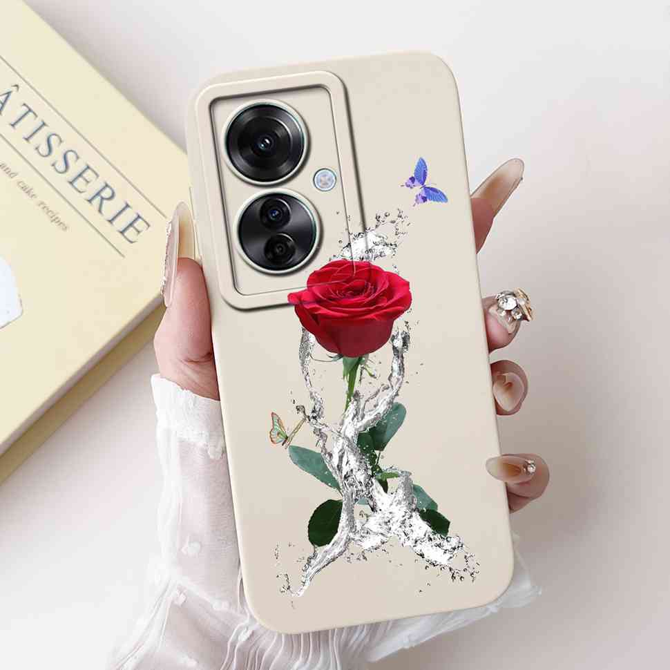 Для Oppo Reno11 F 5G CPH2603 Чехол Милый Мультяшный Принт Вишни Мягкий Силиконовый Чехол Для Oppo F25 Pro 5G 6.7" Чехлы Для Телефона Coque