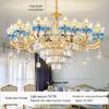 Роскошная Европейская Хрустальная Люстра, Французский Керамический Дизайн для Гостиной или Ресторана