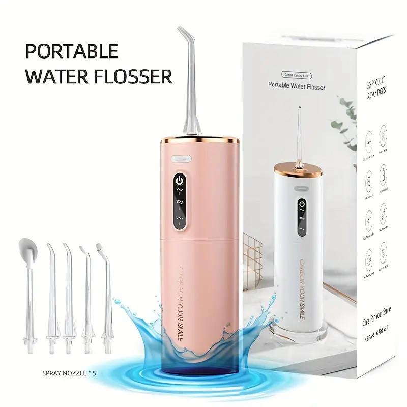 Portable Electric Orthodontic Oral Irrigator Handheld Water Flosser