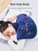 Electric Heating Shoulder and Neck Therapy Pad with Moxa Salt and Coarse Sea Salt Compress
