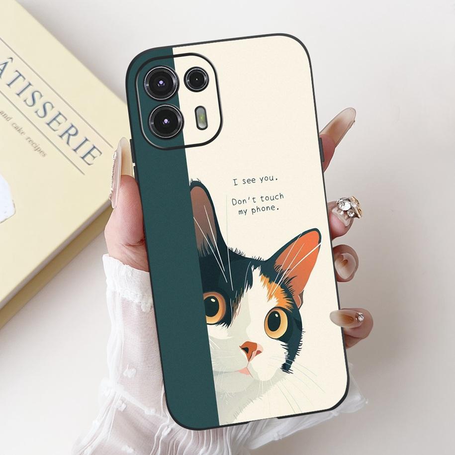For Motorola Edge 20 Lite Case XT2139-1 Phone Cover Fashion Sunset Cartoon Soft Fundas For Moto Edge 20 Fusion Shockproof Bumper