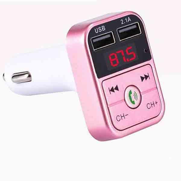 Car Bluetooth 5.0 FM Transmitter Wireless Handsfree Audio Receiver Auto MP3 Player 2.1A Dual USB Fast Charger Car Accessories