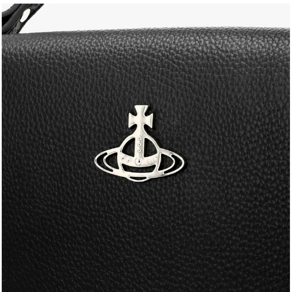 Vivienne Westwood Vegan Bio Green Grain Saddle Crossbody Bag 5801000aw S000d N403