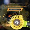 Прецизионная точилка для сверл 19 отверстий Мощная шлифовальная насадка Угловая шлифмашина