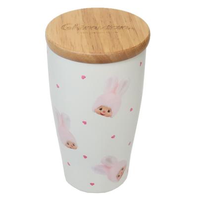 Термос из нержавеющей стали Monchhichi с деревянной крышкой-химтаном,