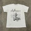 Редкая футболка Deftones Rarities, Унисекс белая хлопковая футболка, Размер S-5XL Унисекс футболка