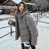 Hooded Cotton Clothes, Winter New Loose Women Are Thin, Small People Are Tall and Warm, and Short Coats Are Trendy.