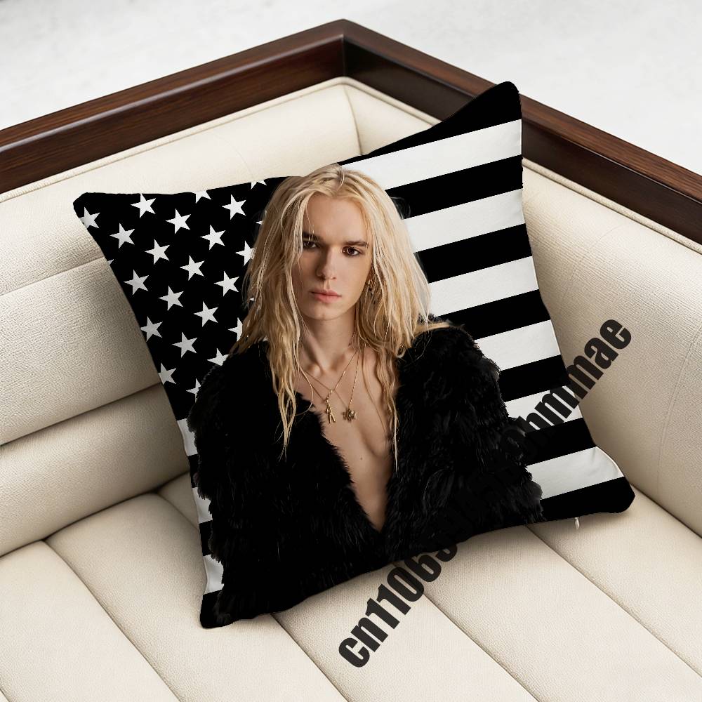 For Lgbt Gay Usa America 2-2Hollis Throw Pillow Case Sham 45X45Cm 40X40Cm Square Car Pillowcase Pad Cushion Cover