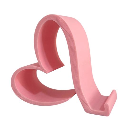 Держатель для телефона в форме сердца Милый 3D-печатный подставка для телефонов, планшетов, Kindle Романтичный настольный держатель для телефона в форме сердца для офиса, прикроватной тумбочки