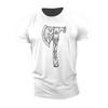 Viking Odin Axe Graphic Printing Summer Luxury Brand Cotton Men's and Women's T-Shirts Short Sleeves Street Fashion Trend