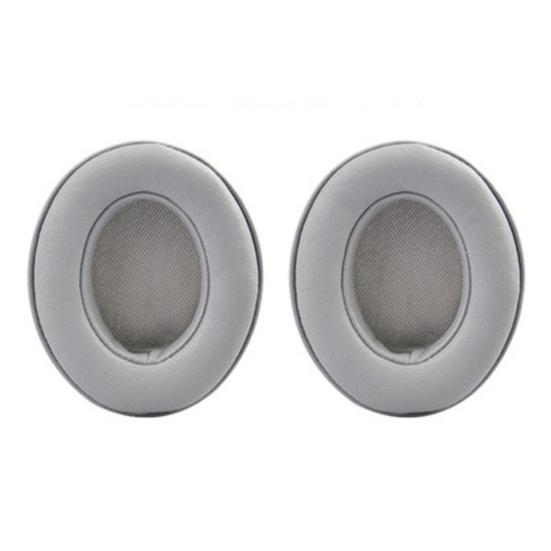 1 Pair Ear Pads Soft Faux Leather Headphone Ear Cushion Replacement Headset Accessory for Beats-Studio 2.0/3.0
