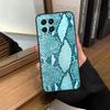 Чехол с принтом под змеиную кожу для Samsung Galaxy M56 M16 M36 M33 M53 M13 M12 M32 M52 M20 M15 M55 M31 M14 M35 M34 M54