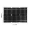 4000W Solar Power System 20W Solar Panel Battery Charger Solar Inverter Complete Kit Solar Controller 110V/220VZ
