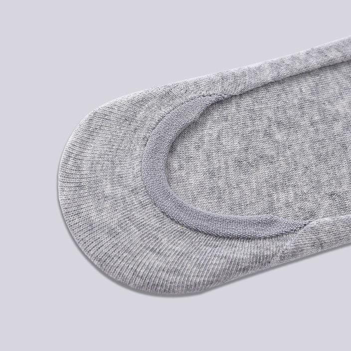 6 пар мужских летних тонких носков больших размеров, хлопковые невидимые силиконовые носки, антибактериальные слипоны