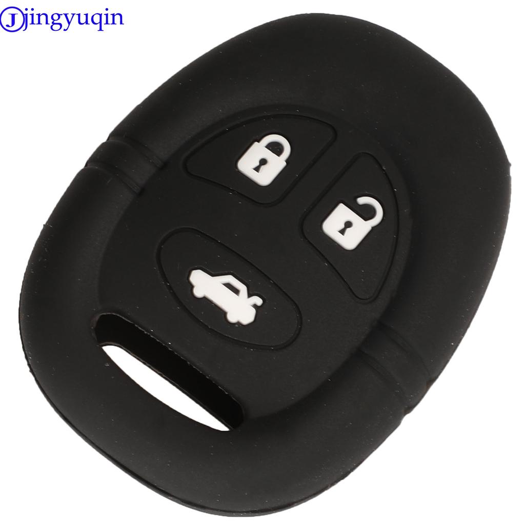 Jingyuqin 3B Remote Car Key силиконовый чехол для Saab 9-3 9-5 1999 - 2009 держатель стиль