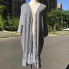 Striped Long Beach Dress Swimsuit Dress Beach Sarong Womens Swim Wear Bathing Suit Cover Ups Tunics