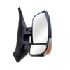 Auto Side Door Heated Convex Car Mirror Glass Turn Indicator Blinker Light for Nissan NV400/Vauxhall Movano 2010-2024