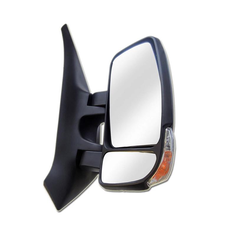 Auto Side Door Heated Convex Car Mirror Glass Turn Indicator Blinker Light for Nissan NV400/Vauxhall Movano 2010-2024