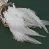 Rooster Feather 3-5inches for Crafts Grizzly Chicken Saddle Fly Tying Feather Dream Cather Jewelry Earring Accessory