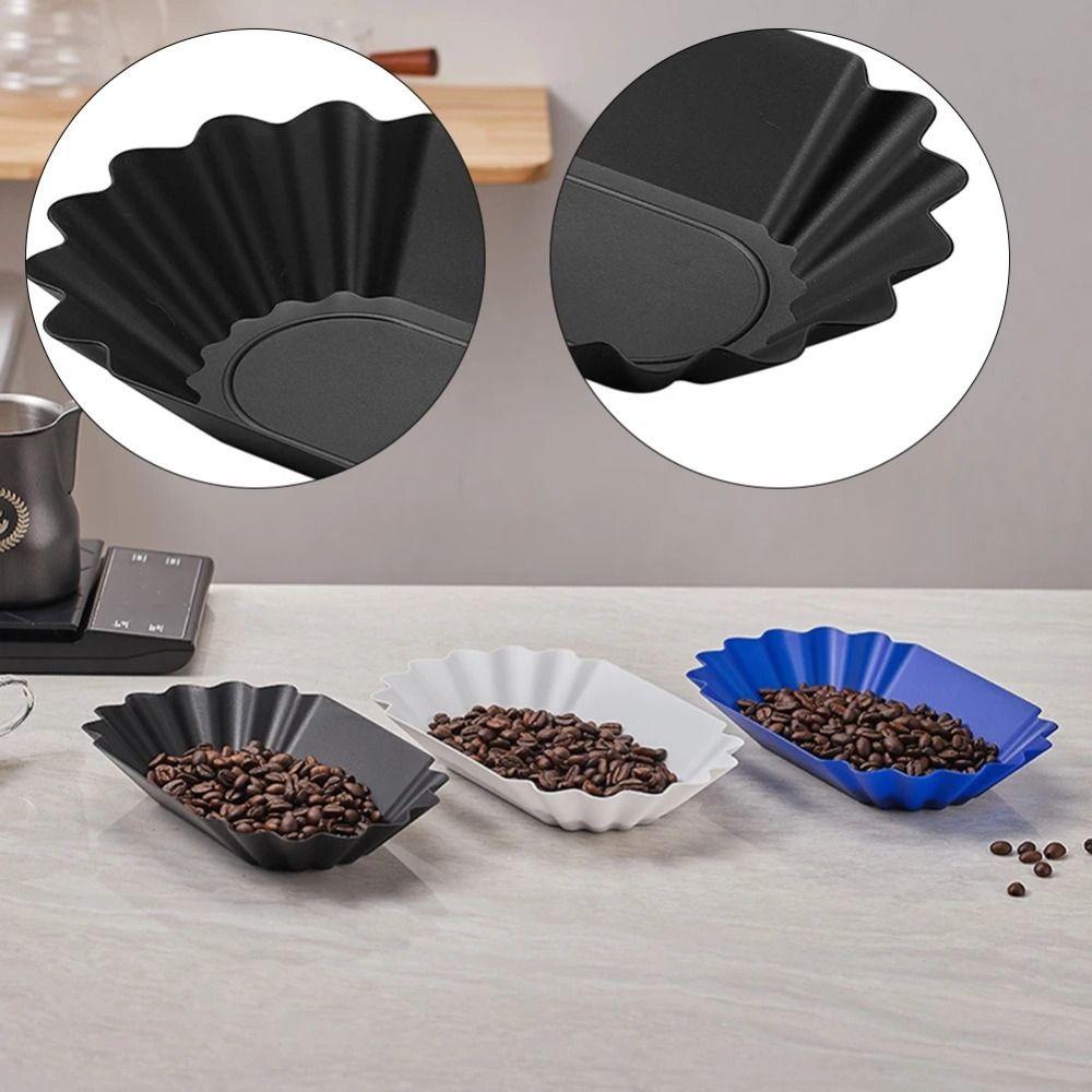 Plastic Sample Display Tray 22.3x13x3.5cm Snack Serving Tray Snacks Case Coffee Bean Tray Kitchen