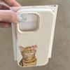 Милый Мультяшный Кот Чехол для Телефона Для iPhone 17 Air 16 15 14 13 12 11 Pro Max 15 14 Plus X XR XS Max Защита Мягкий Чехол